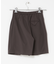 タックデザインショートパンツ