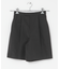タックデザインショートパンツ