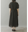 kaene　シアーダンボールニットドレス