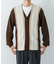 UNDYED ALPACA STRIPE CARDIGAN