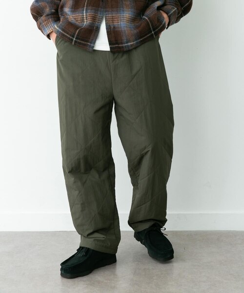 キルティング中綿イージーパンツ｜アーバンリサーチの通販｜&mall