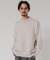 MIX MOULINE CREW-NECK KNIT