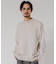 MIX MOULINE CREW-NECK KNIT