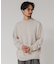 MIX MOULINE CREW-NECK KNIT