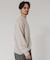 MIX MOULINE CREW-NECK KNIT
