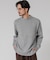 MIX MOULINE CREW-NECK KNIT