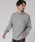 MIX MOULINE CREW-NECK KNIT