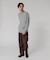 MIX MOULINE CREW-NECK KNIT