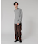 MIX MOULINE CREW-NECK KNIT