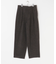 カラーネップワンタックバレルパンツ