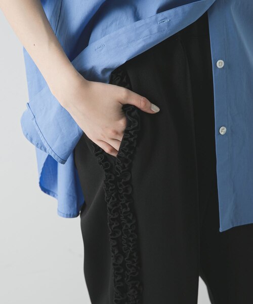 別注』crinkle crinkle crinkle×URBAN RESEARCH FRILL TRACK PANTS