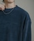 ニットフリースクルーネックプルオーバー