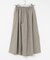 9分丈ワイドギャザーパンツ