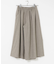 9分丈ワイドギャザーパンツ