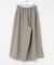 9分丈ワイドギャザーパンツ