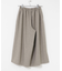 9分丈ワイドギャザーパンツ
