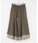 9分丈ワイドギャザーパンツ