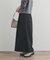 9分丈ワイドギャザーパンツ