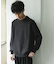 畦ニット クルーネックプルオーバー