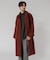WOOL BEAVER BELTED COAT