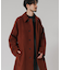 WOOL BEAVER BELTED COAT