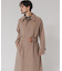 WOOL BEAVER BELTED COAT