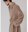 WOOL BEAVER BELTED COAT