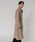 WOOL BEAVER BELTED COAT