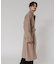 WOOL BEAVER BELTED COAT