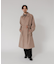 WOOL BEAVER BELTED COAT
