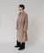 WOOL BEAVER BELTED COAT