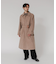 WOOL BEAVER BELTED COAT