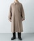 WOOL BEAVER BELTED COAT