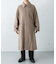 WOOL BEAVER BELTED COAT
