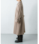 WOOL BEAVER BELTED COAT
