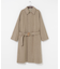 WOOL BEAVER BELTED COAT
