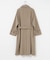 WOOL BEAVER BELTED COAT