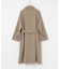 WOOL BEAVER BELTED COAT