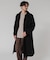 WOOL BEAVER BELTED COAT