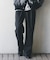ブラッシュドイージーワイドパンツ