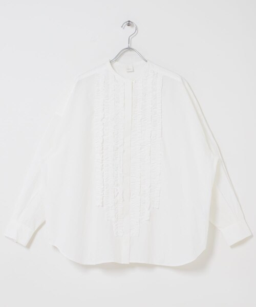 コットンフリルワイドシャツ｜アーバンリサーチの通販｜&mall（アンド