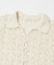 クロシェレースニットシャツ