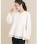 『WEB限定』レイヤードペプラムブラウス