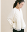 『WEB限定』レイヤードペプラムブラウス