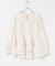『WEB限定』レイヤードペプラムブラウス