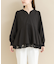 『WEB限定』レイヤードペプラムブラウス