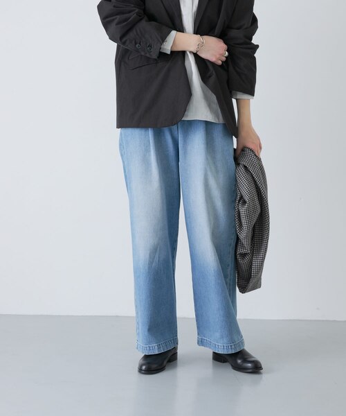 フェードデニムイージーパンツ｜アーバンリサーチの通販｜&mall