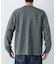 crepuscule　Co／Ra Moss Stitch Pullover