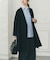 『WEB限定』ダブルクロスガウンコート