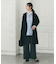 『WEB限定』ダブルクロスガウンコート
